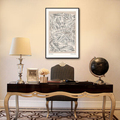 Modern Style 100% Hand Painted Abstract Oil Painting on Canvas for Living Room Decor Customized Size