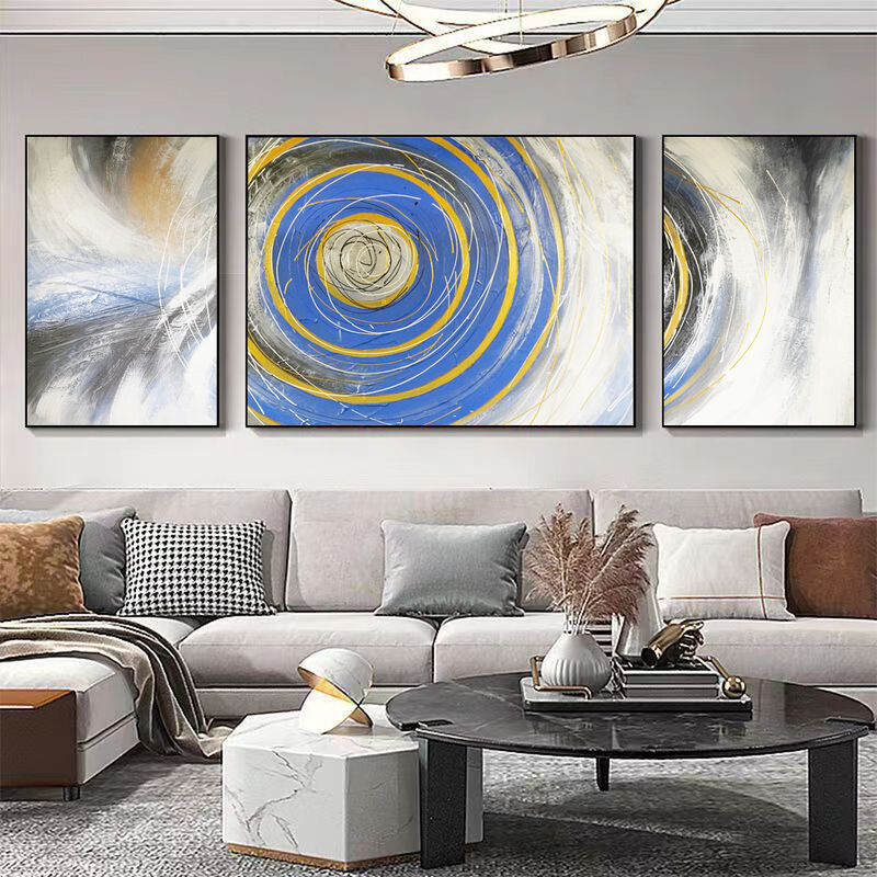 Modern Abstract Style Hand Painted Oil Painting on Canvas - 100% Handmade and Customized Size Wall Art